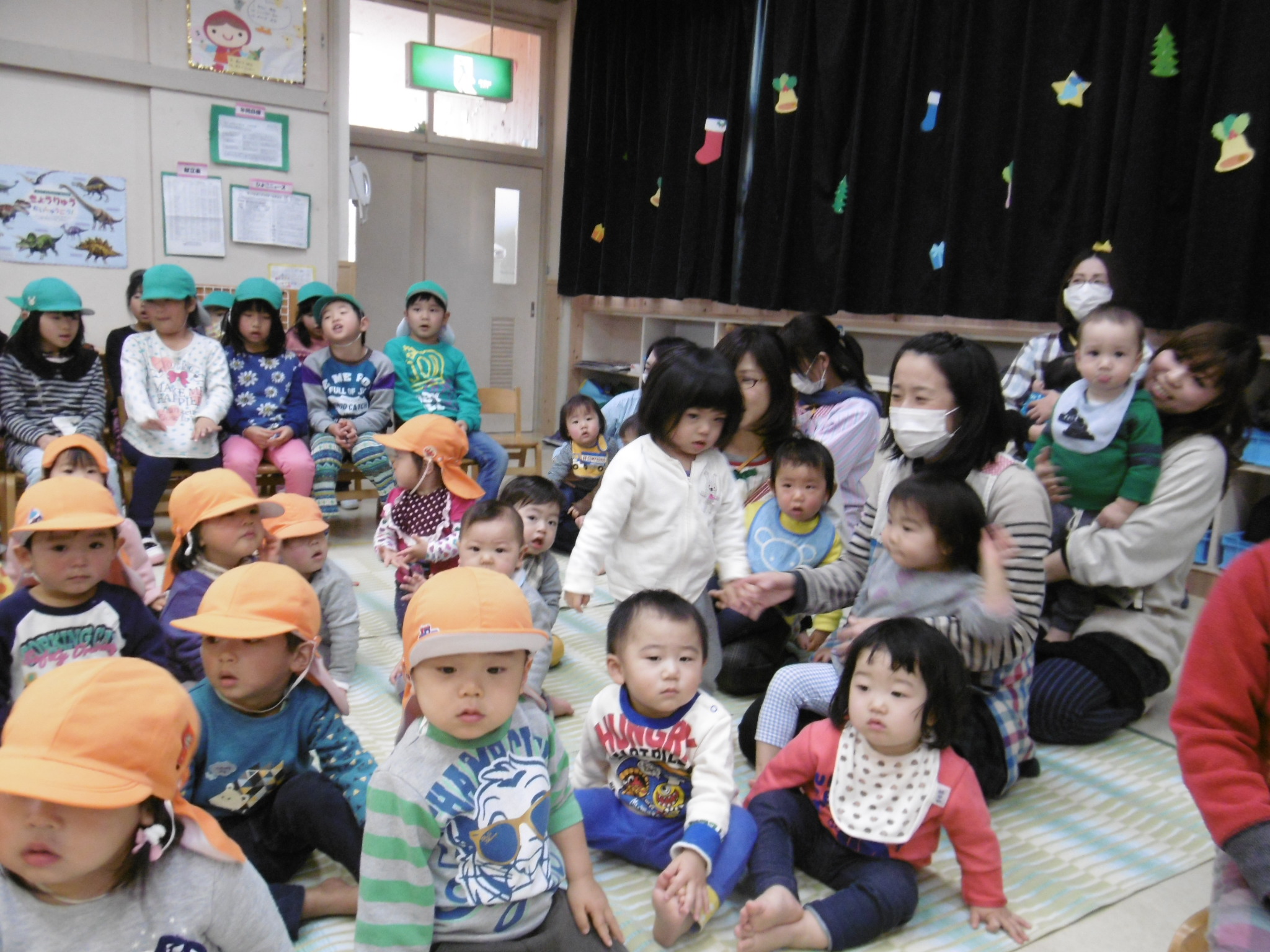 誕生日会 クリスマス会 ろっくひよこプリスクール 前橋市の幼保連携型認定こども園